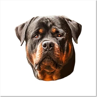 Rottweiler Dog Posters and Art